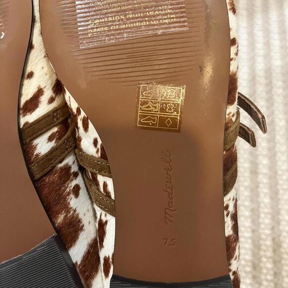 Madewell The Greta Double-Strap Ballet Flat in Russet Multi - Picture 6 of 6